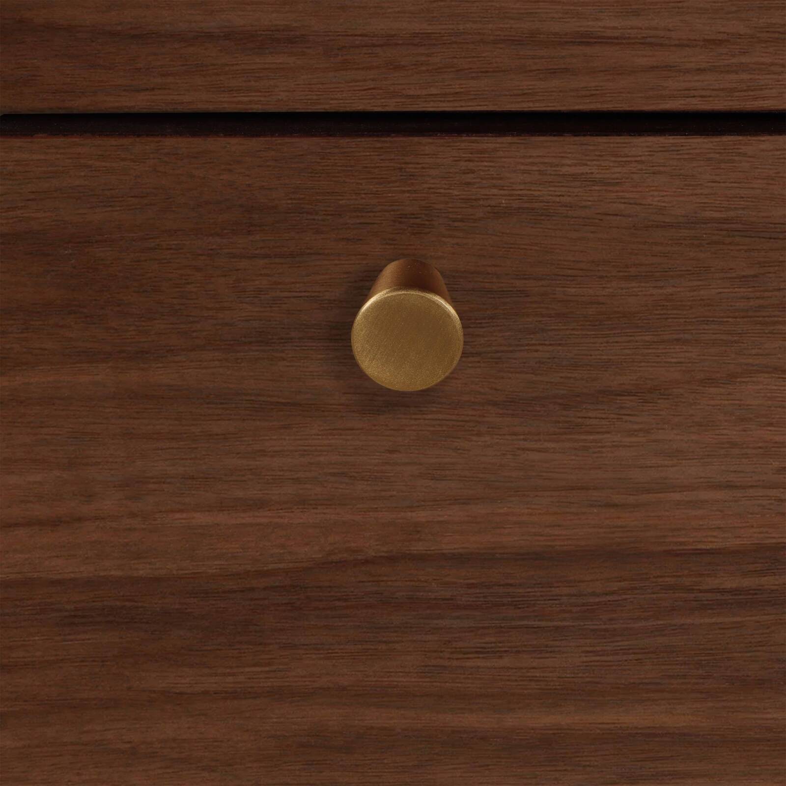 Aparador diseño efecto madera clara 2 puertas 3 cajones 150 cm