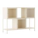 Aparador de metal 3 puertas 120 cm