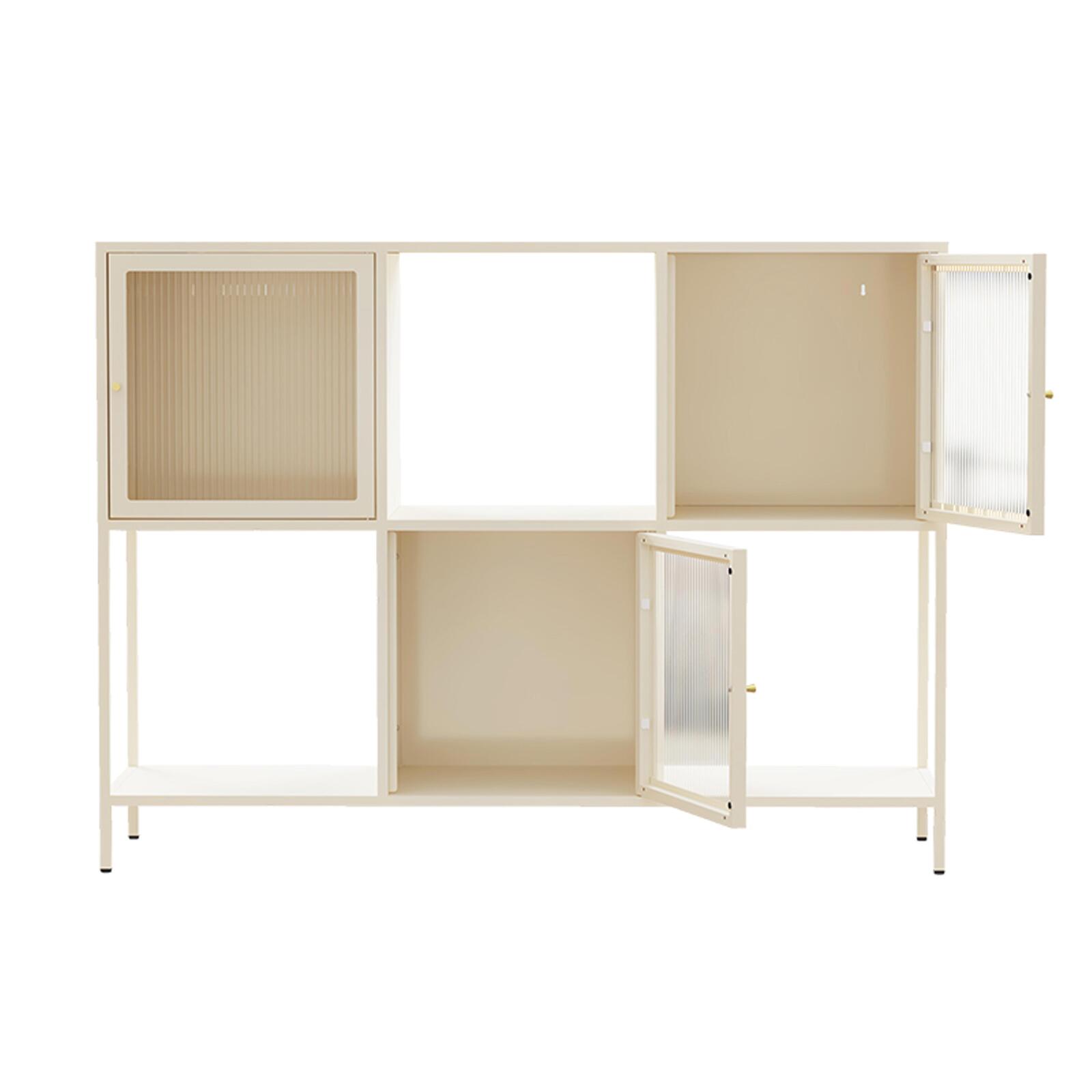 Aparador de metal 3 puertas 120 cm