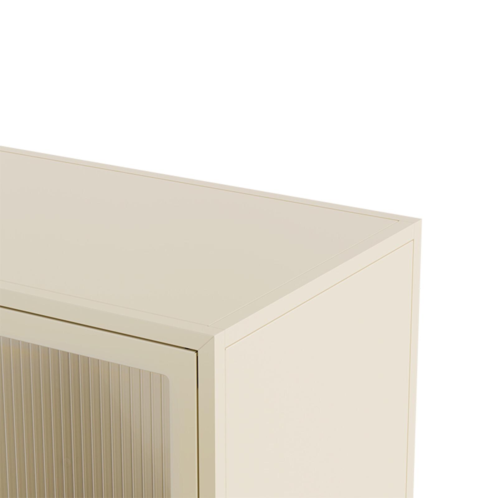 Aparador de metal 3 puertas 120 cm