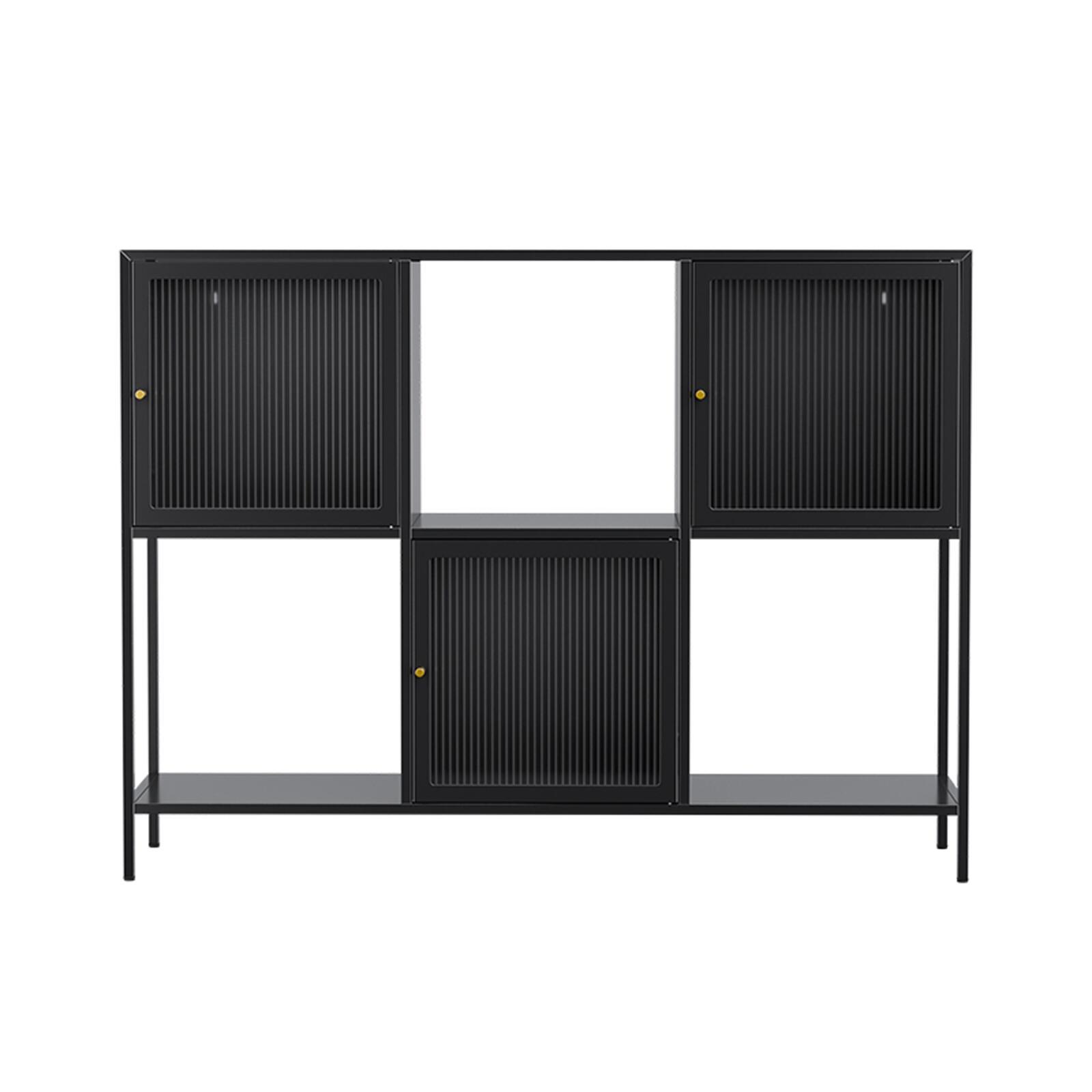 Aparador de metal 3 puertas 120 cm