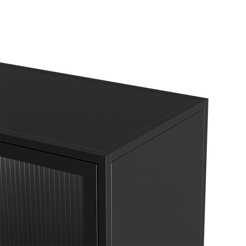 Aparador de metal 3 puertas 120 cm (7/9)