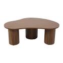 Mesa de centro de diseño con forma orgánica 100x60 cm