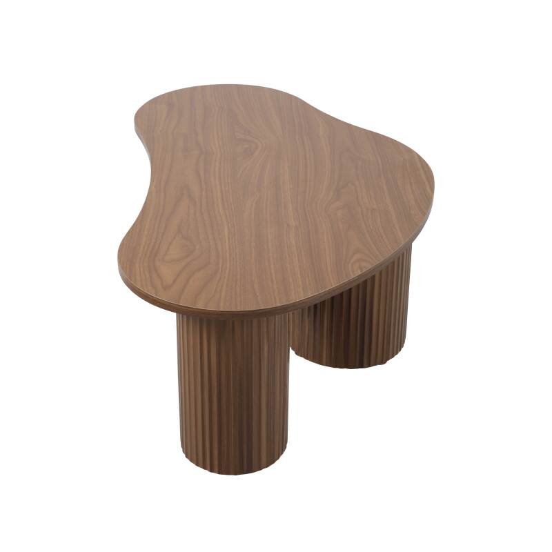 Mesa de centro de diseño con forma orgánica 100x60 cm (4/6)