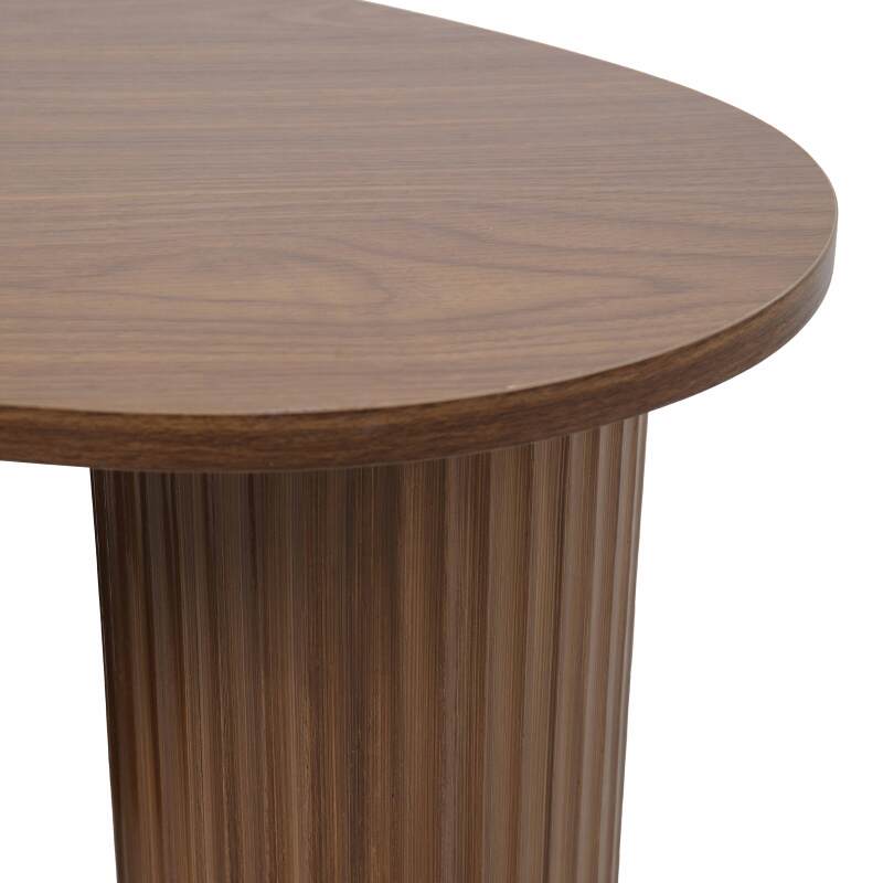 Mesa de centro de diseño con forma orgánica 100x60 cm (5/6)