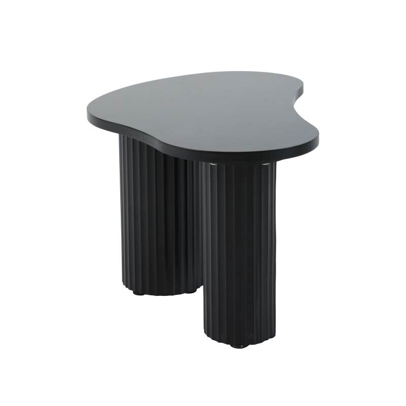 Mesas de centro nido de diseño con forma orgánica 42x70 cm y 60x100 cm