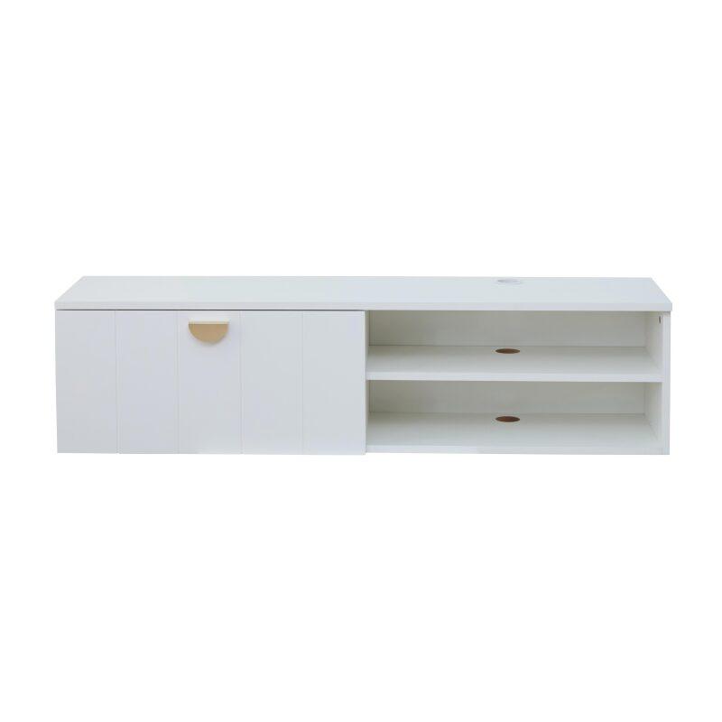 Mueble de TV suspendido 120 cm estilo bohemio