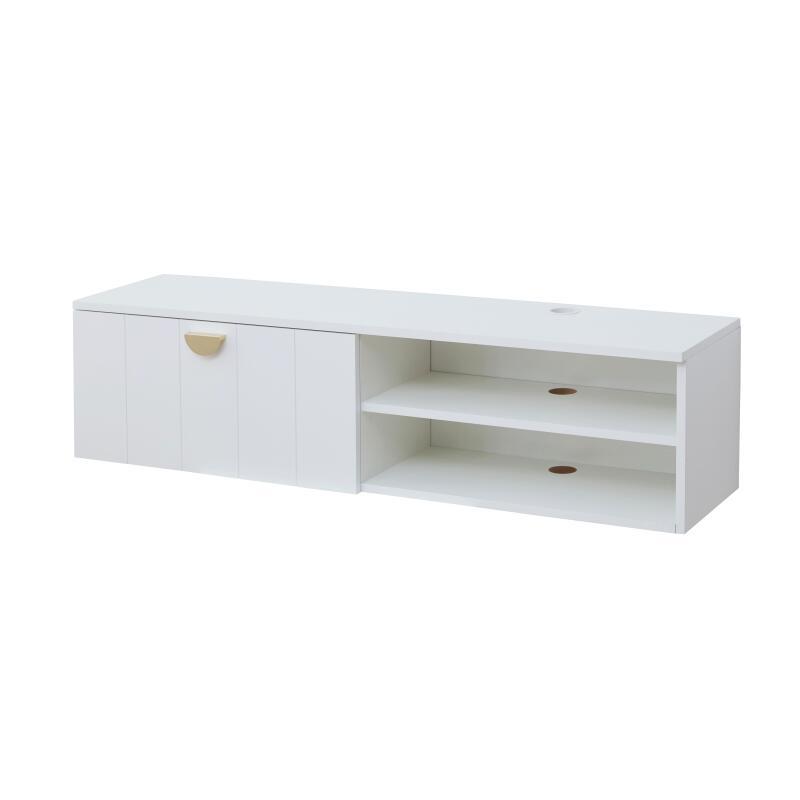 Mueble de TV suspendido 120 cm estilo bohemio
