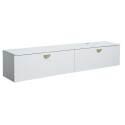Mueble de TV suspendido 160 cm estilo bohemio 