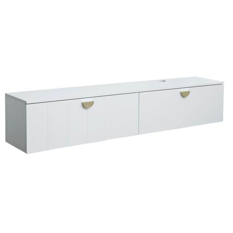 Mueble de TV suspendido 160 cm estilo bohemio 