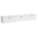 Mueble de TV suspendido 200 cm estilo bohemio 