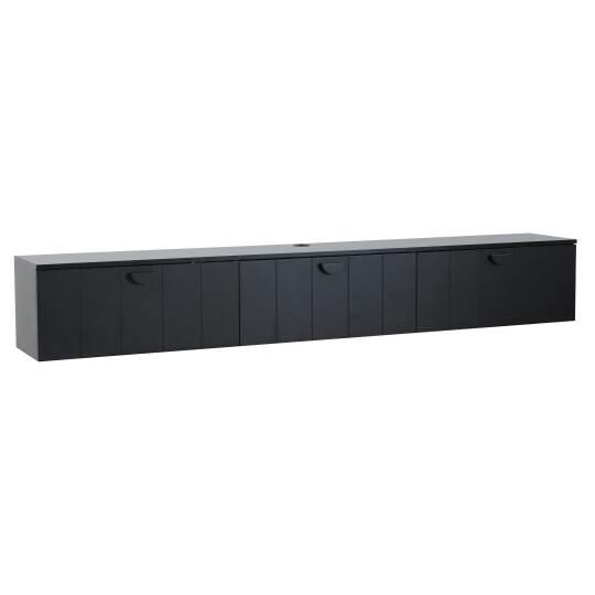 Mueble de TV suspendido 200 cm estilo moderno | Oviala