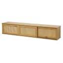 Mueble TV suspendido efecto madera 160 cm estilo bohemio