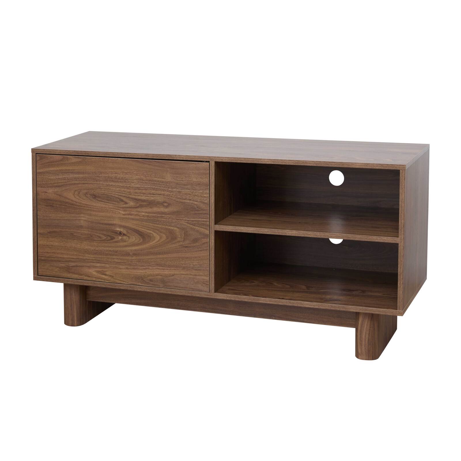 Mueble de TV efecto madera estilo escandinavo 120 cm