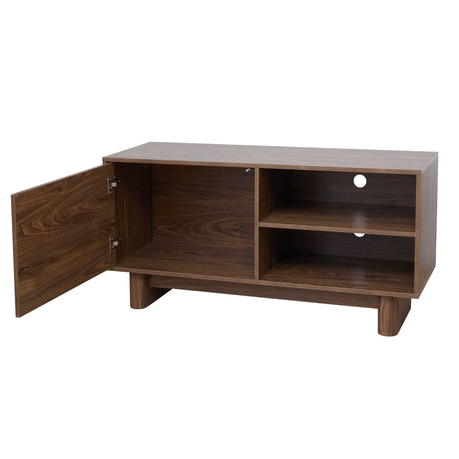 Mueble de TV efecto madera estilo escandinavo 120 cm