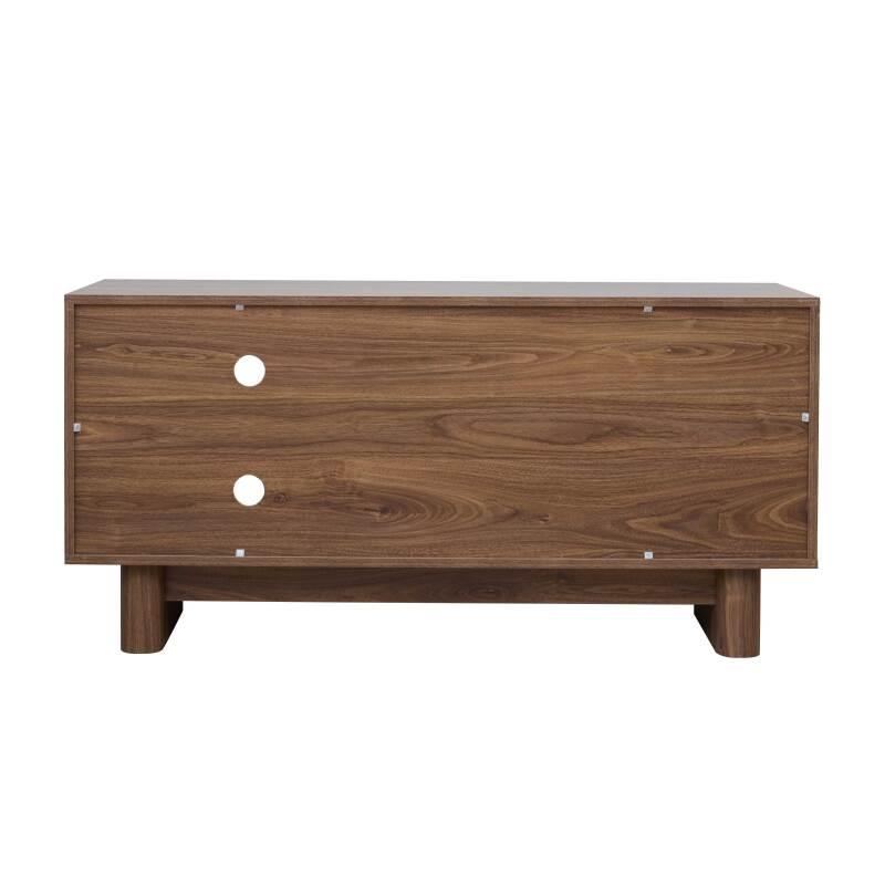 Mueble de TV efecto madera estilo escandinavo 120 cm (3/7)