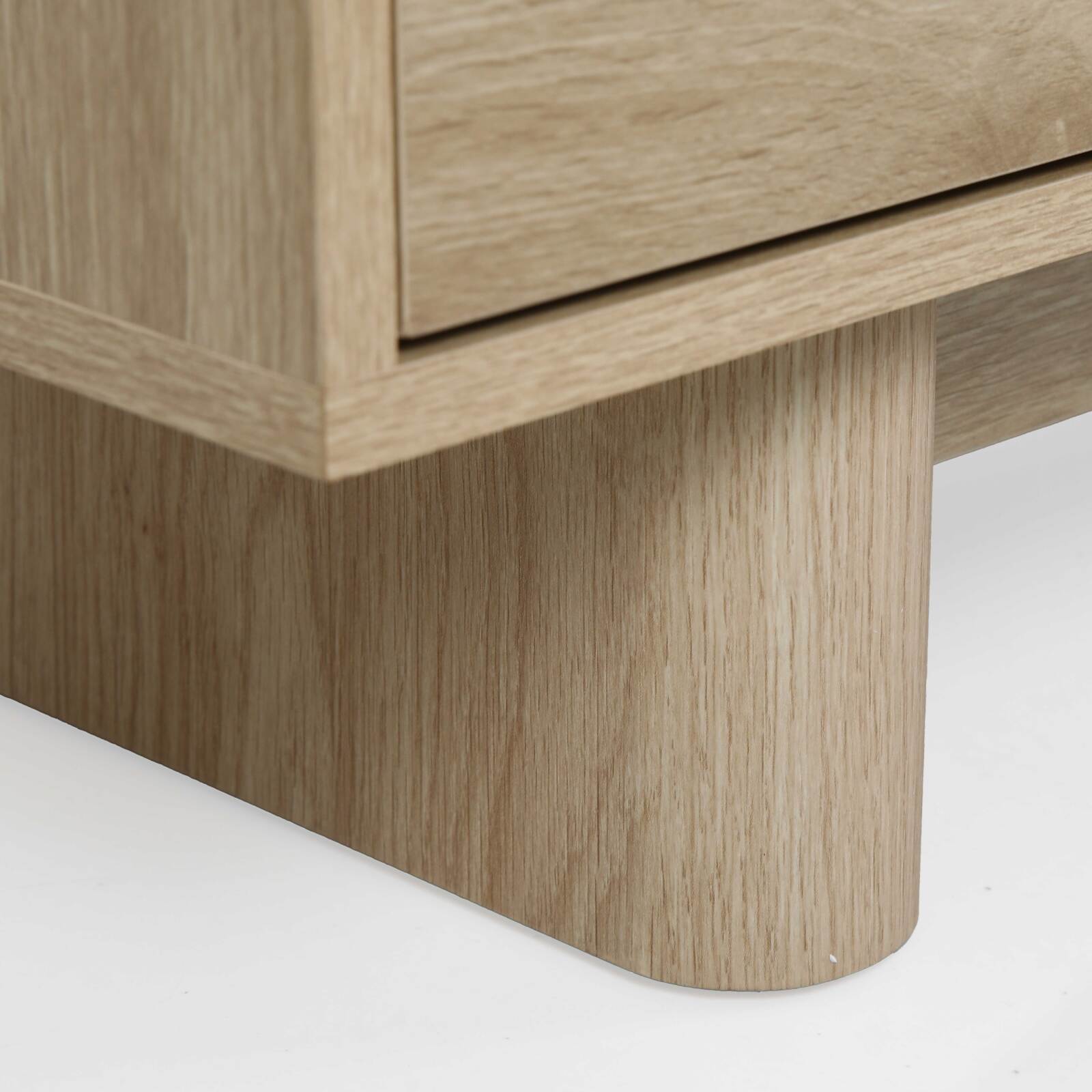 Mueble de TV efecto madera estilo escandinavo 120 cm