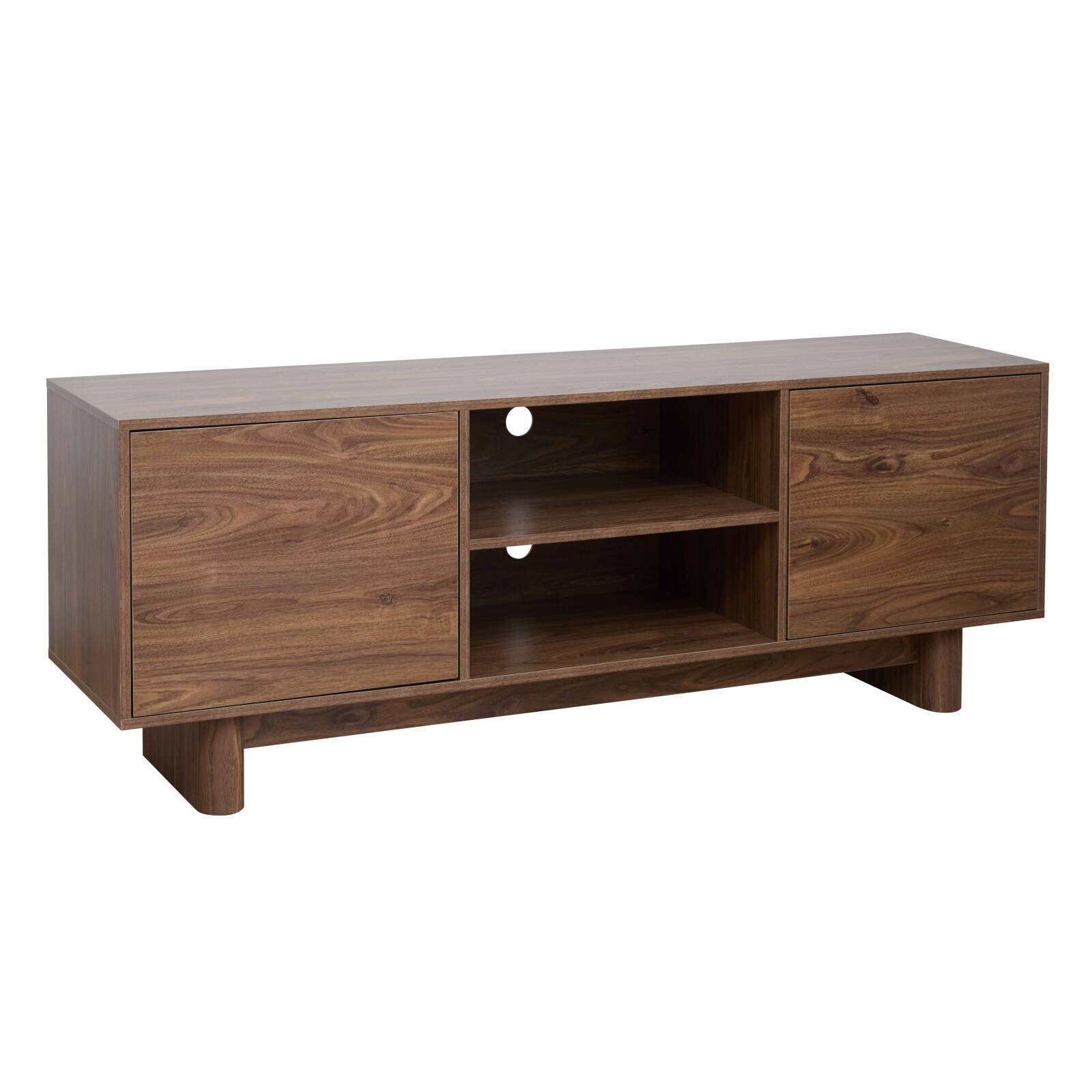 Mueble de TV efecto madera estilo escandinavo 160 cm
