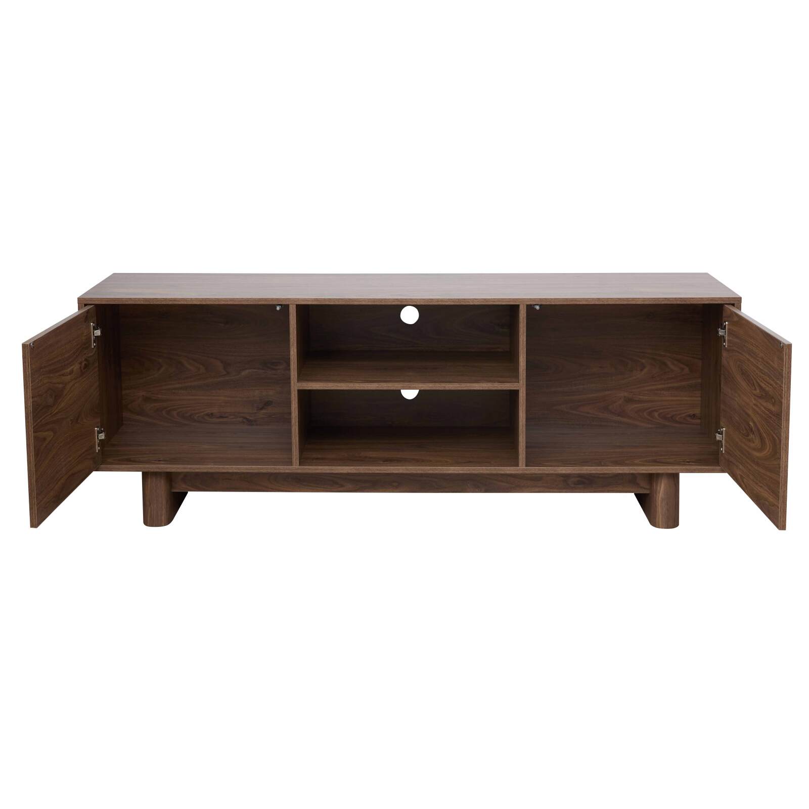 Mueble de TV efecto madera estilo escandinavo 160 cm