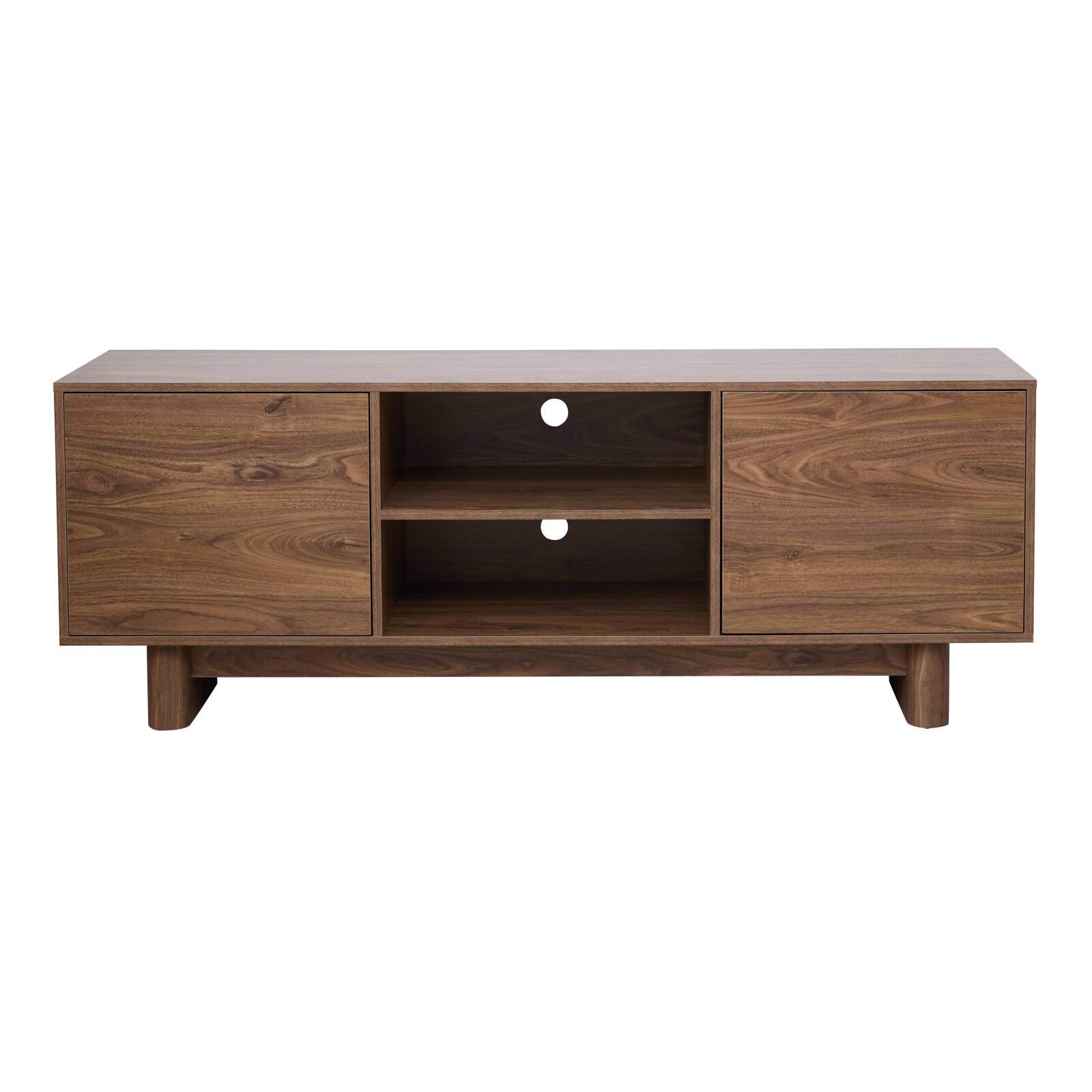 Mueble de TV efecto madera estilo escandinavo 160 cm