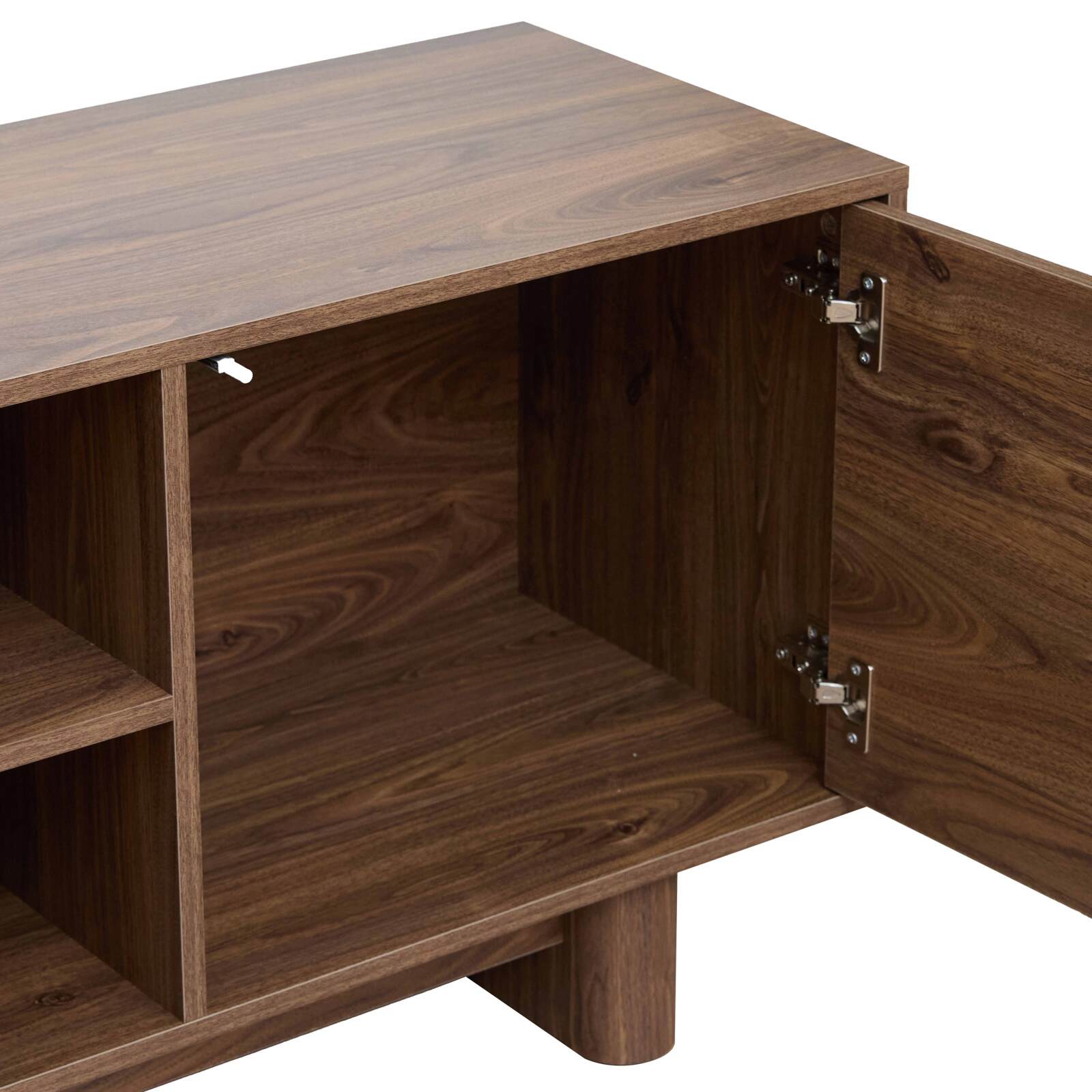 Mueble de TV efecto madera estilo escandinavo 160 cm