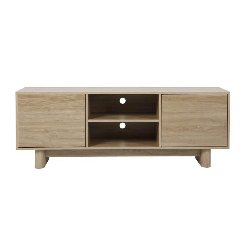 Mueble de TV efecto madera estilo escandinavo 160 cm