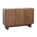 Aparador escandinavo efecto madera 3 puertas 120 cm