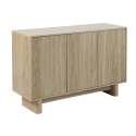 Aparador escandinavo efecto madera 3 puertas 120 cm