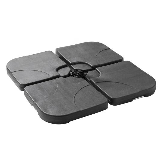 Pie de sombrilla rellenable 24 kg