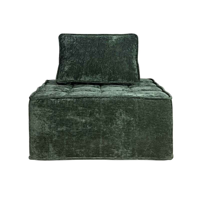 Sillón de tela con cojínes (4/7)