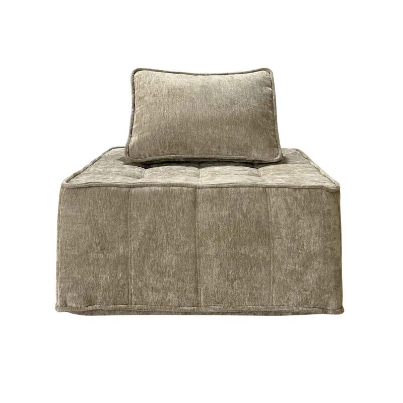 Sillón de tela con cojínes (3/6)