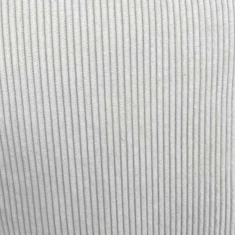 Sofá 2 plazas en tejido acanalado con cojínes (4/5)