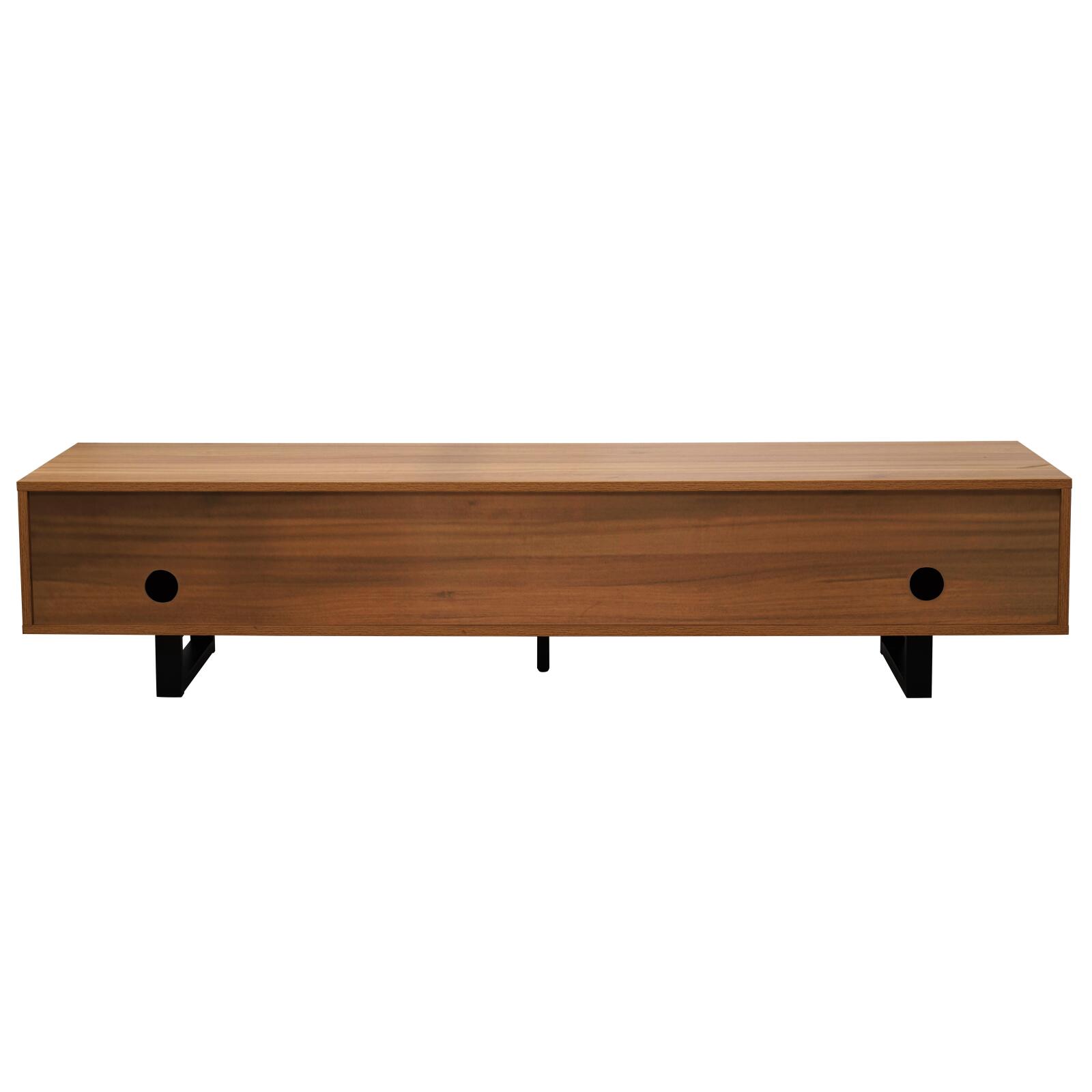 Mueble TV de efecto madera 160 cm estilo industrial