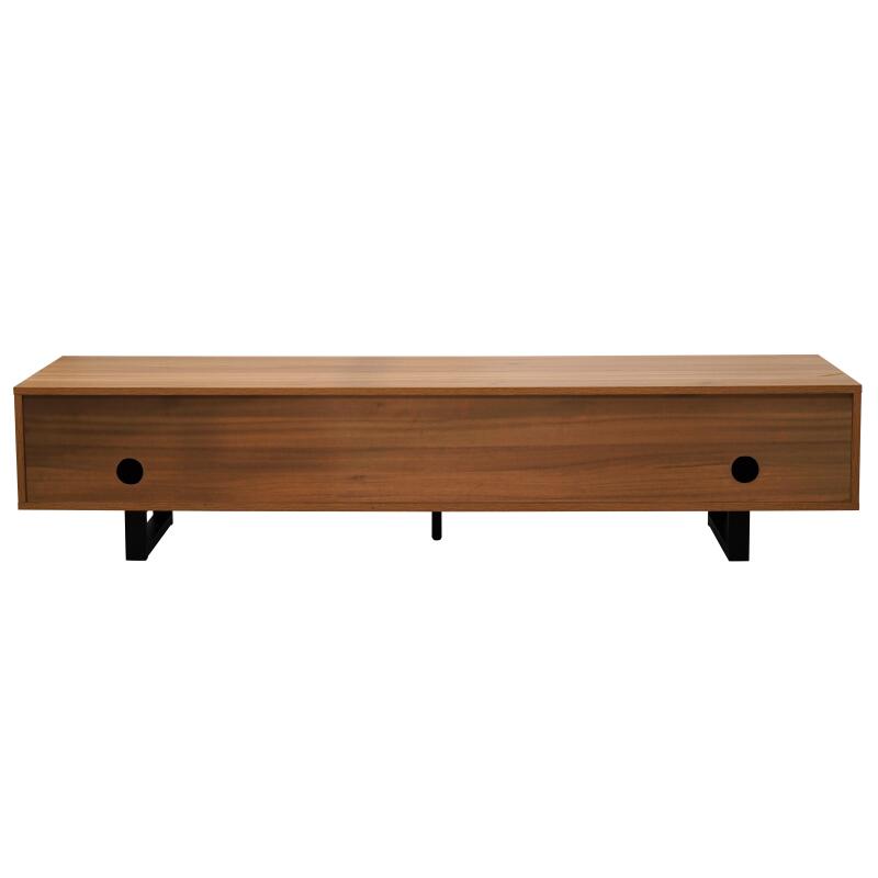 Mueble TV de efecto madera 160 cm estilo industrial (3/6)
