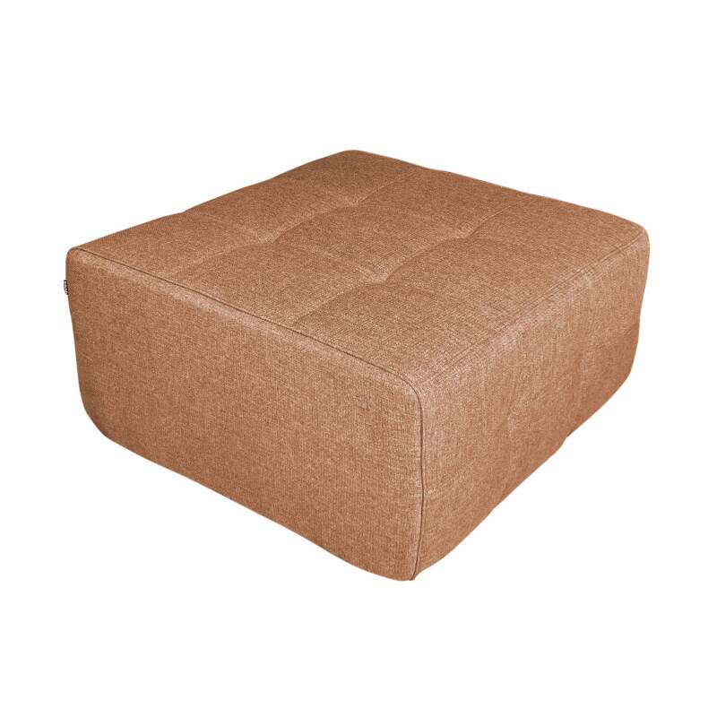 Sofá de 5 plazas de tela con puf y cojines (7/8)