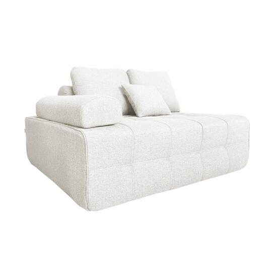 Sillón derecho para sofá modular de tela con cojines