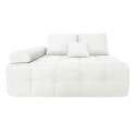 Sillón derecho para sofá modular de tela con cojines
