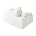 Sillón derecho para sofá modular de tela con cojines