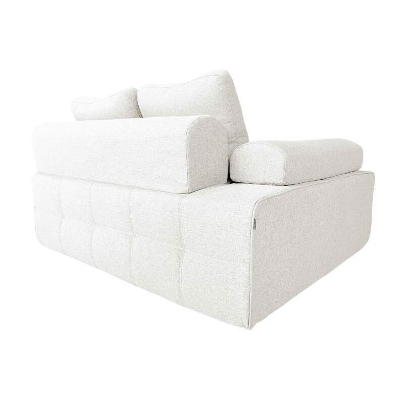 Sillón derecho para sofá modular de tela con cojines (3/6)