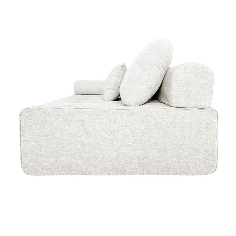 Sillón derecho para sofá modular de tela con cojines (4/6)