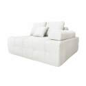 Sillón izquierdo para sofá modular de tela con cojines
