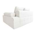 Sillón izquierdo para sofá modular de tela con cojines