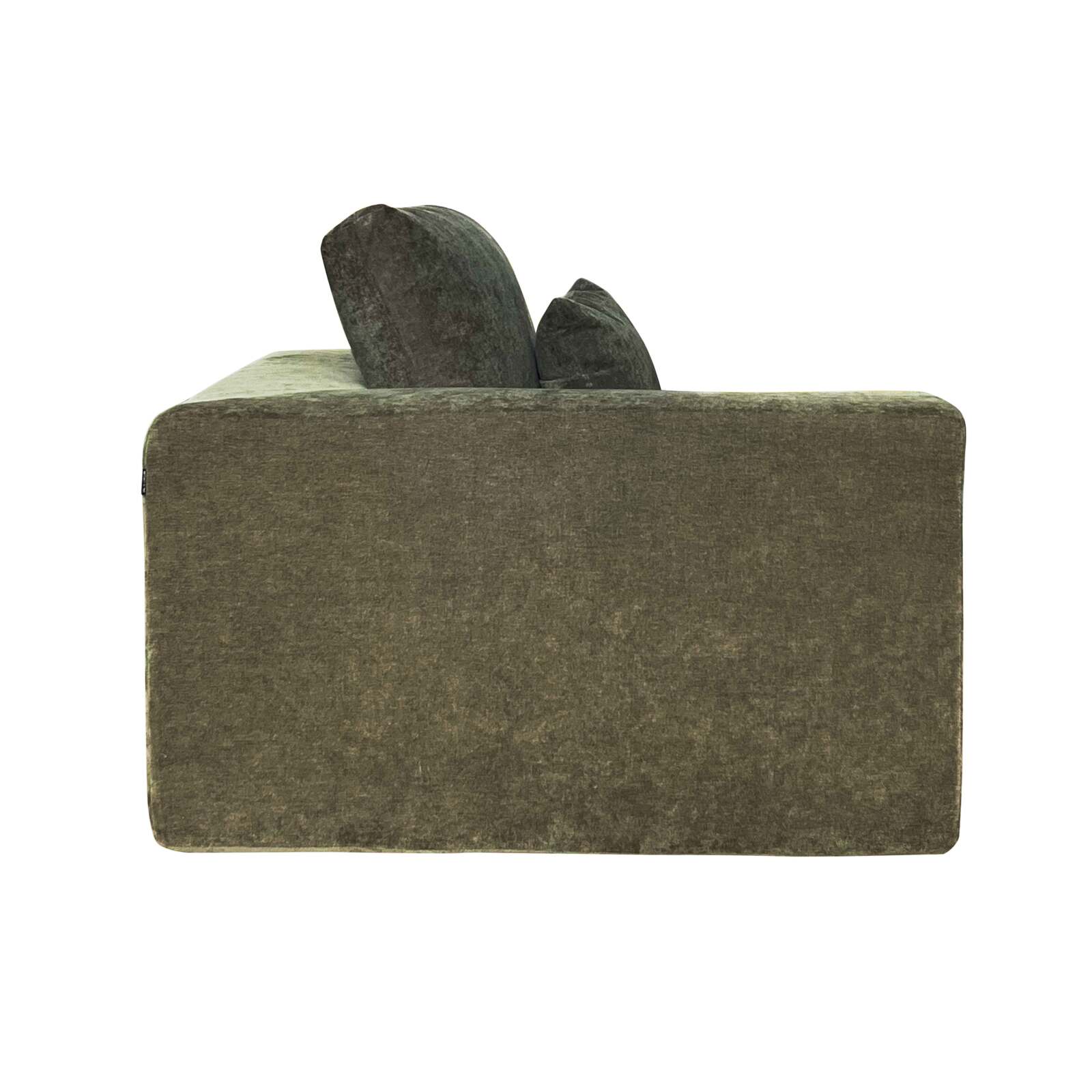 Módulo izquierda de 1 plaza para sofá de tela con cojines
