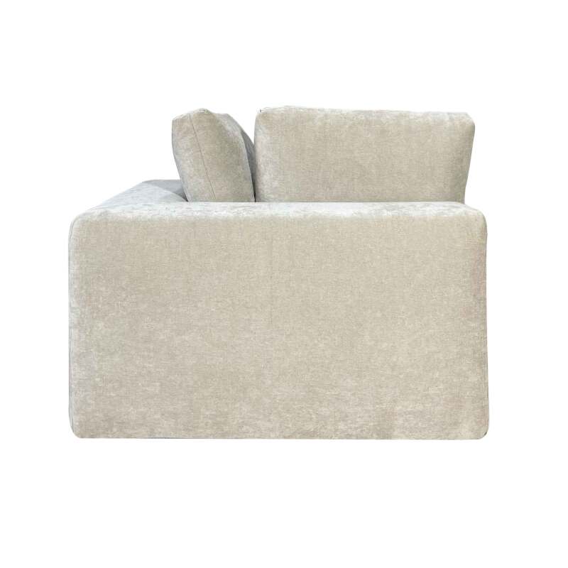 Módulo bien de 1 plaza para sofá de tela con cojines
 (4/6)