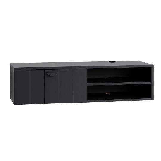 Mueble de TV suspendido 120 cm estilo bohemio | Oviala