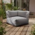 Sillón esquinero para sofá modular de exterior