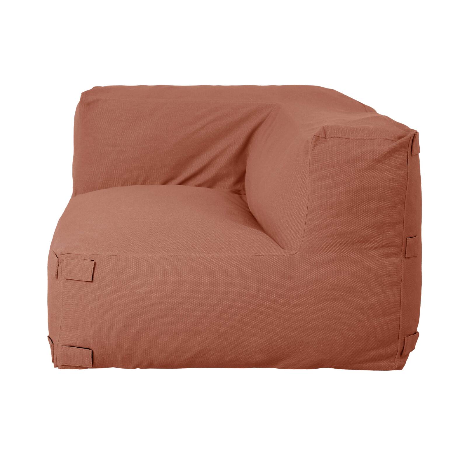 Sillón esquinero para sofá modular de exterior