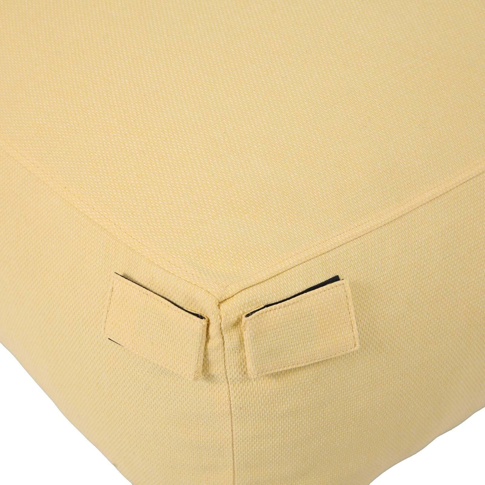 Sillón esquinero para sofá modular de exterior