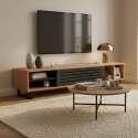 Mueble TV de efecto madera 160 cm