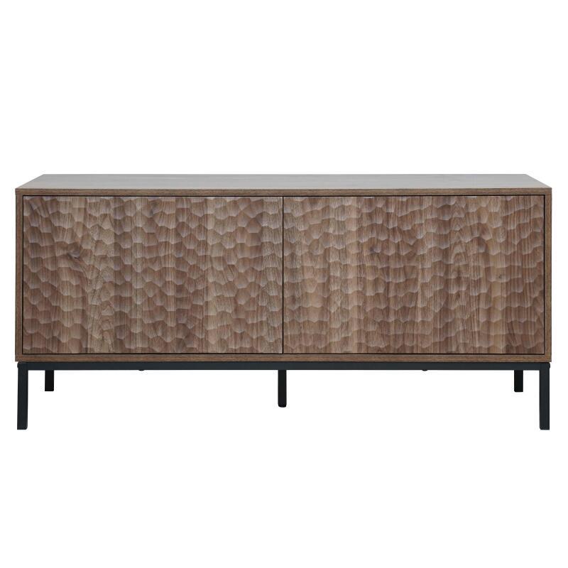 Mueble TV de efecto madera 120 cm